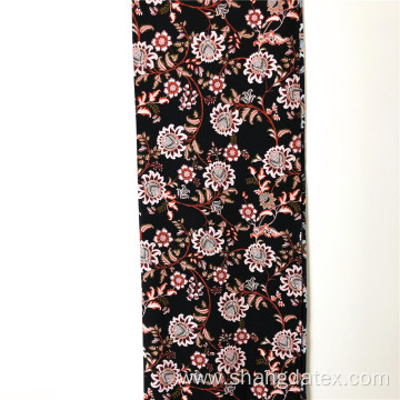 Rayon 30S Woven Fabric Normal Printed Poppy Design